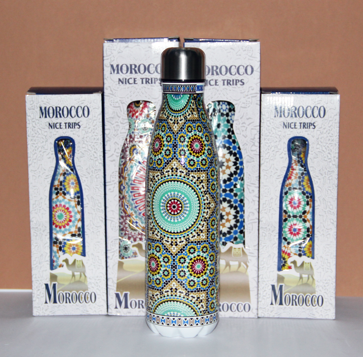 Marrakesch Trinkflasche Edelstahl – Bild 2