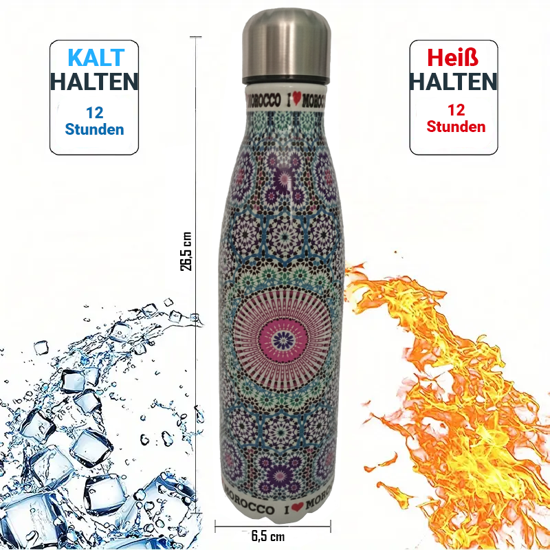 Marrakesch Trinkflasche Edelstahl – Bild 8