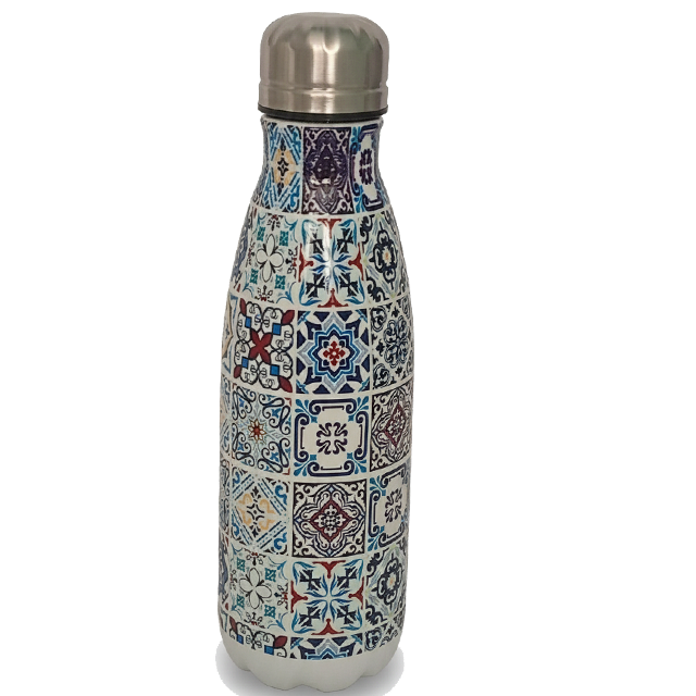 Mosaik Trinkflasche Edelstahl – Bild 7