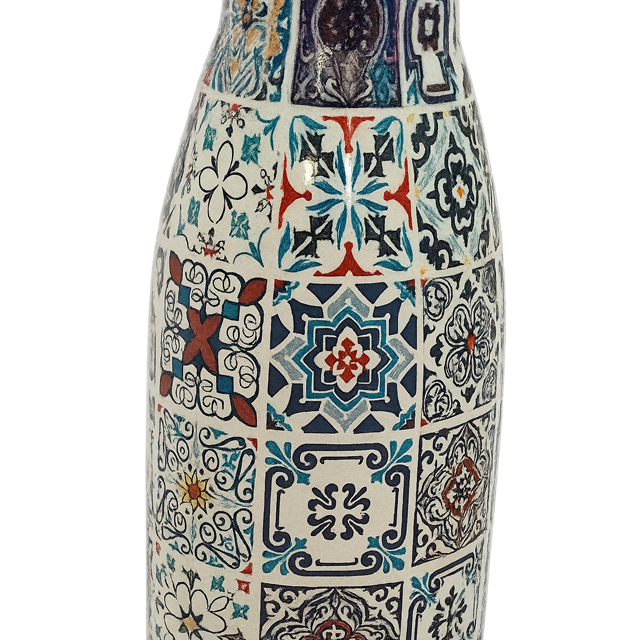 Mosaik Trinkflasche Edelstahl – Bild 4