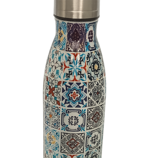 Mosaik Trinkflasche Edelstahl – Bild 6