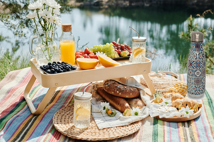 Mosaik Trinkflasche Edelstahl – Bild 8