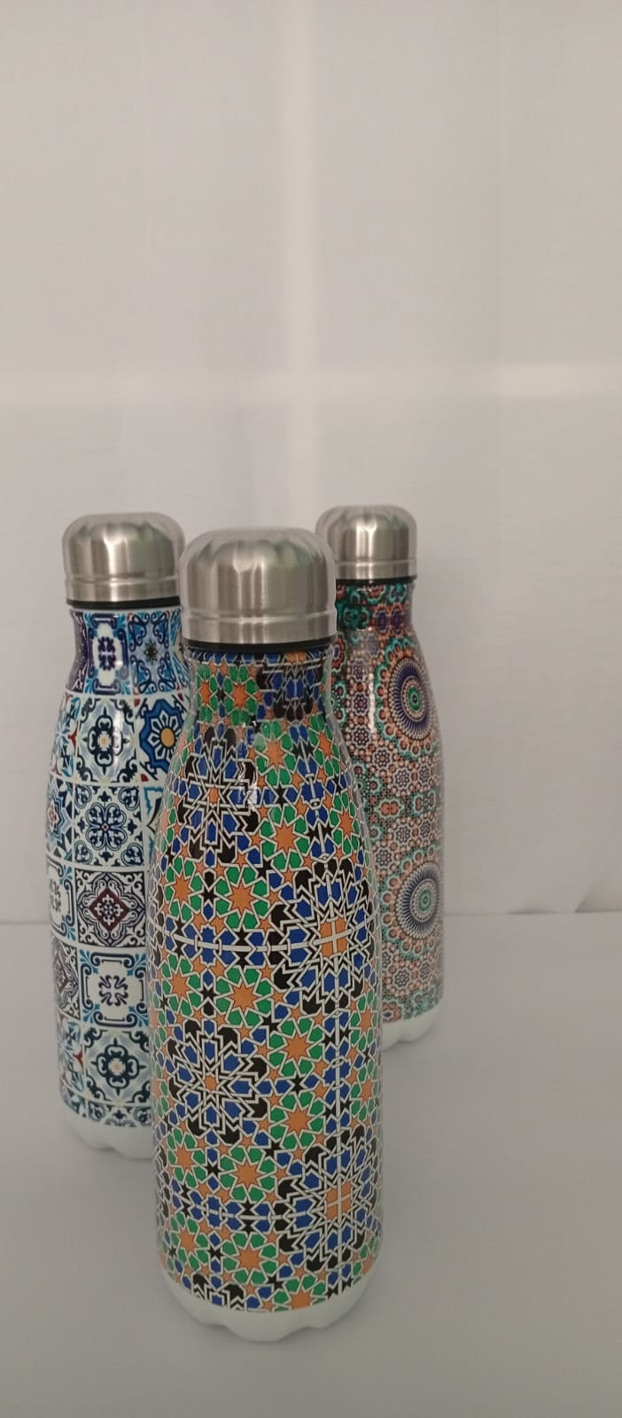 Mosaik Trinkflasche Edelstahl – Bild 3
